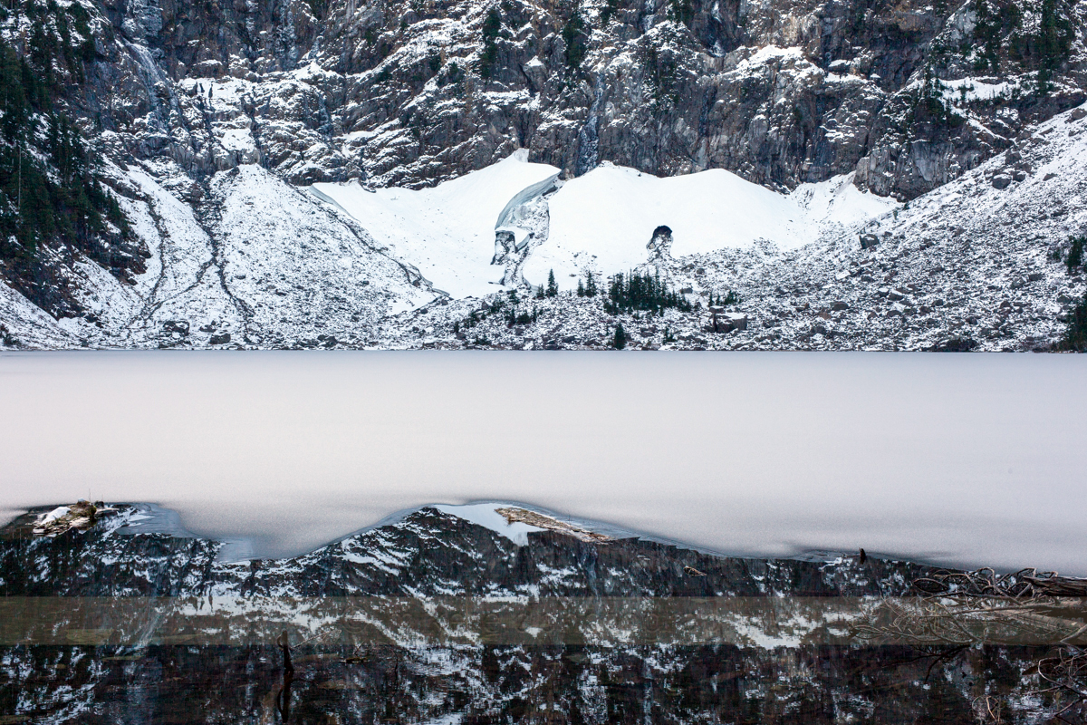 Lake 22 Frozen Reflection